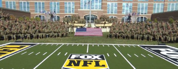 福克斯周日NFL本宁堡的陆军安装