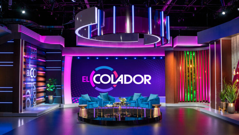 El Colador在Telemundo Estudio上